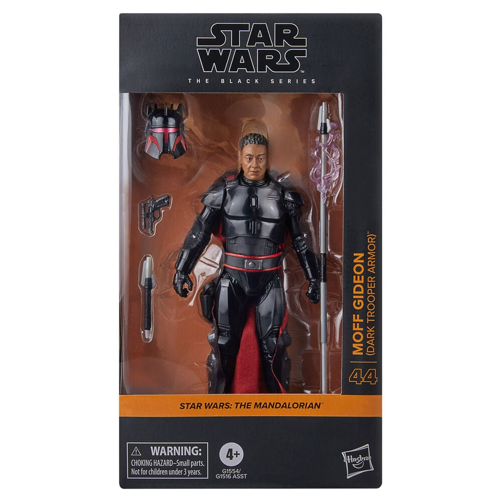 Mandalorian Moff Gideon Dark Armor Action Figur 15cm