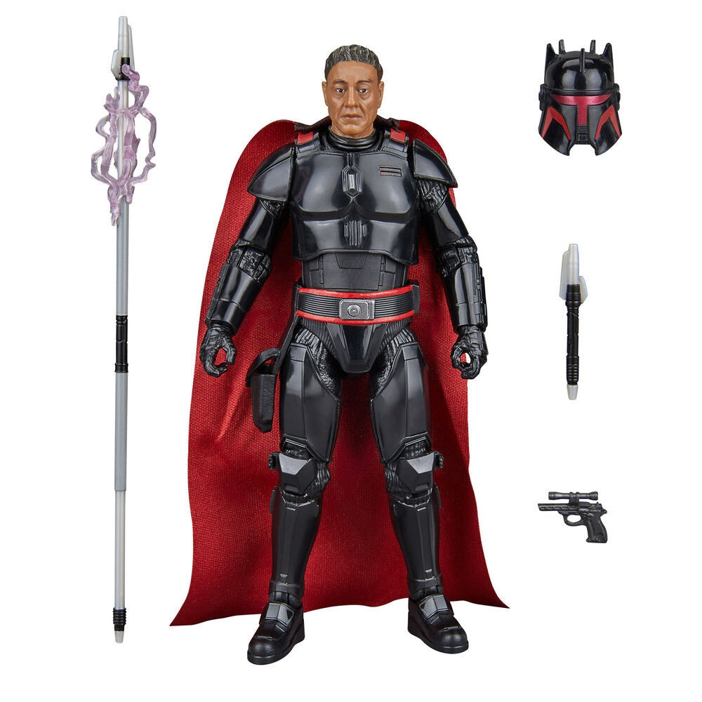 Mandalorian Moff Gideon Dark Armor Action Figur 15cm