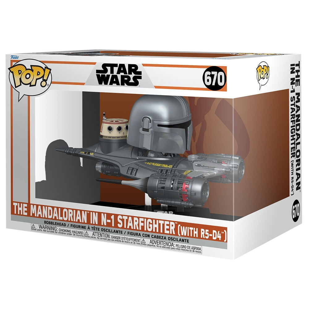 Mandalorian N-1 Starfighter Popfigur, Deluxe Edition