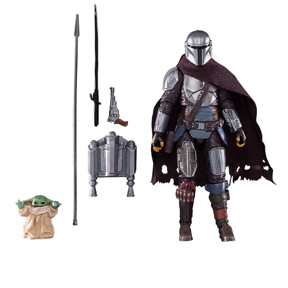 Mandalorian N-1 Starfighter actionfigur, samlarleksak