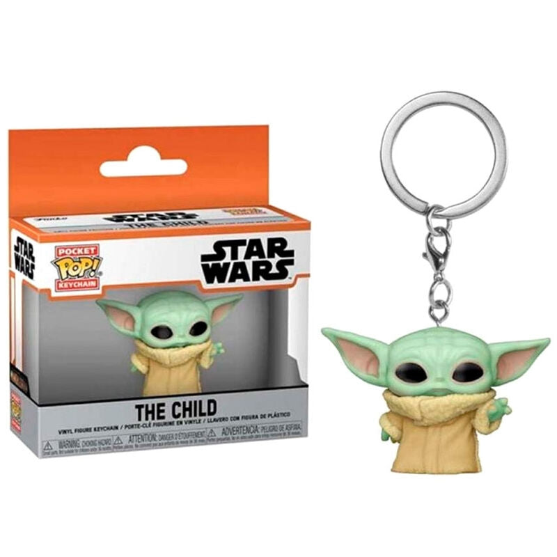 Mandalorian Yoda Pocket POP-nyckelring - Star Wars Collectible
