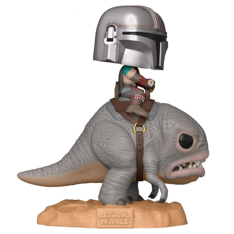 Mandalorian figur med blurg, Star Wars samlarleksak