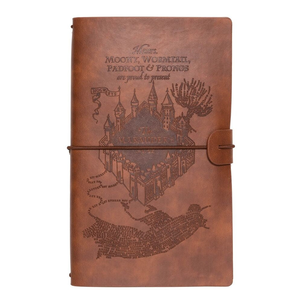 Marauder Map Travel Notebook för Harry Potter-fans