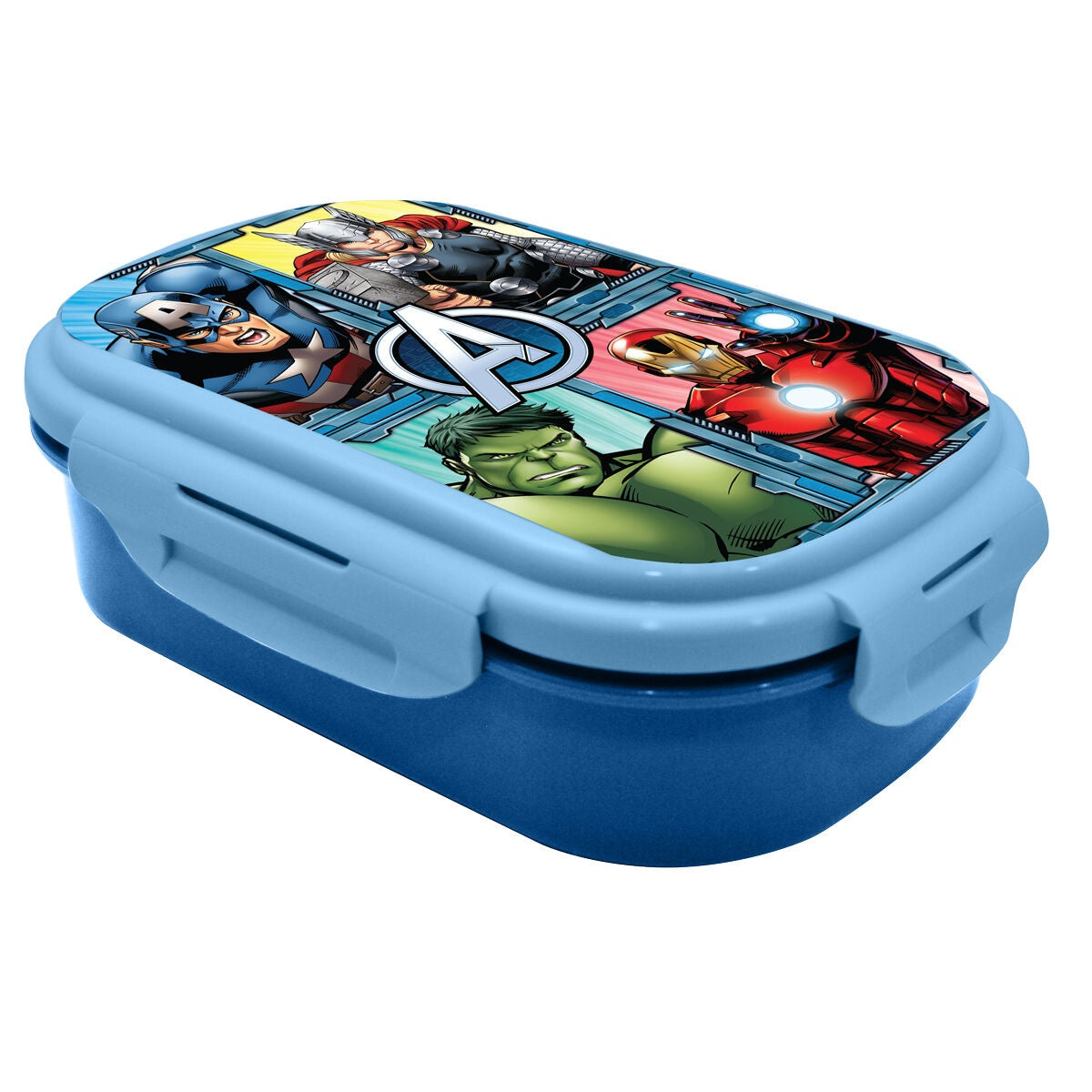 Marvel Avengers Lunchbox med isolerad design och lätt bärhandtag