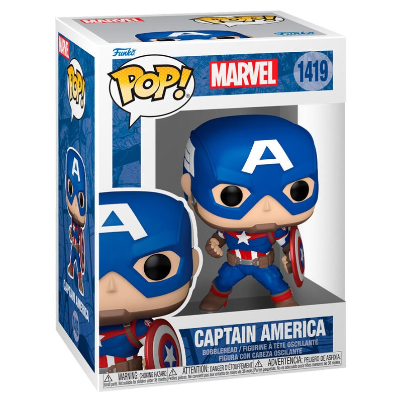 Marvel Captain America klassisk actionfigur, 6-tums storlek