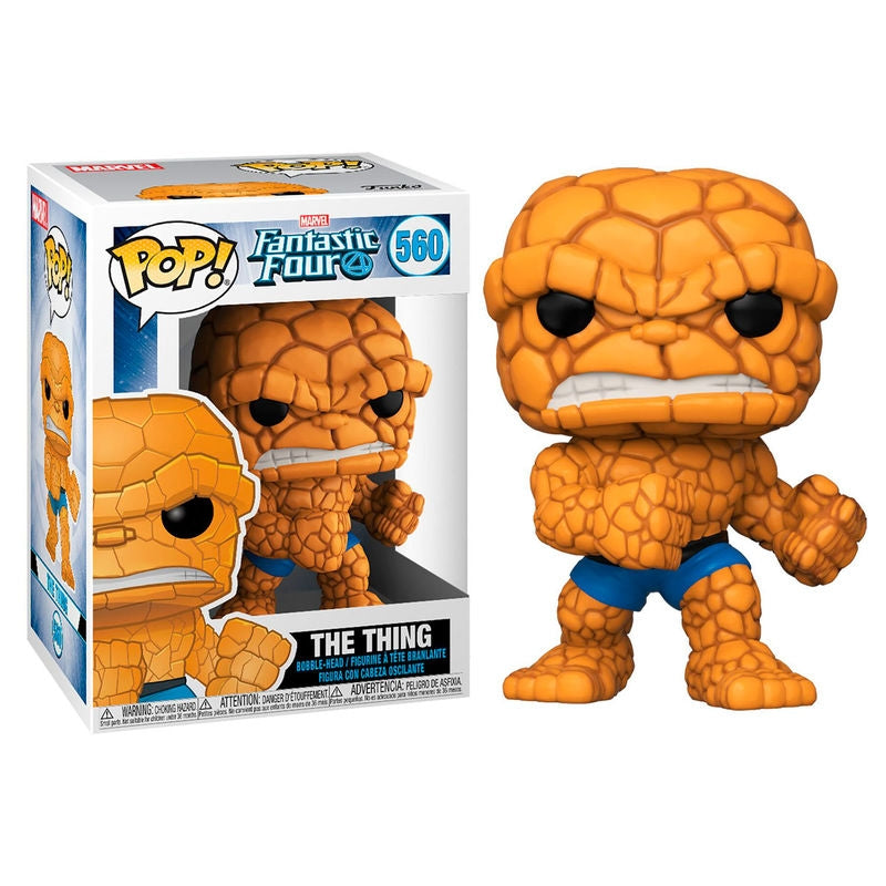 Marvel Fantastic Four The Thing Actionfigur, 6-tums storlek