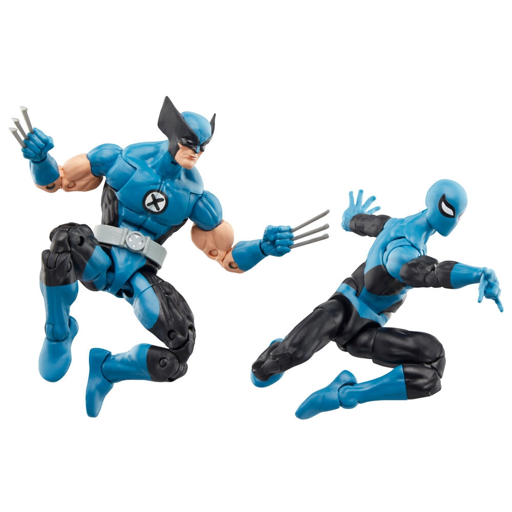 Marvel Superhero Figure Pack: Wolverine, Spiderman, 15 cm
