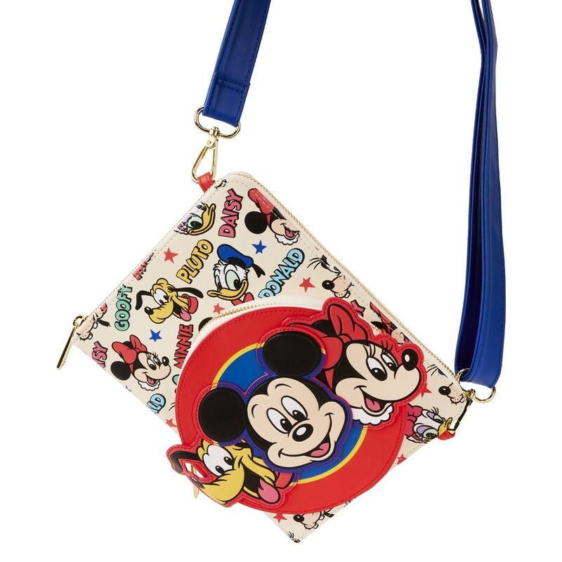 Mickey and Friends Crossbody Journal för Disney-fans
