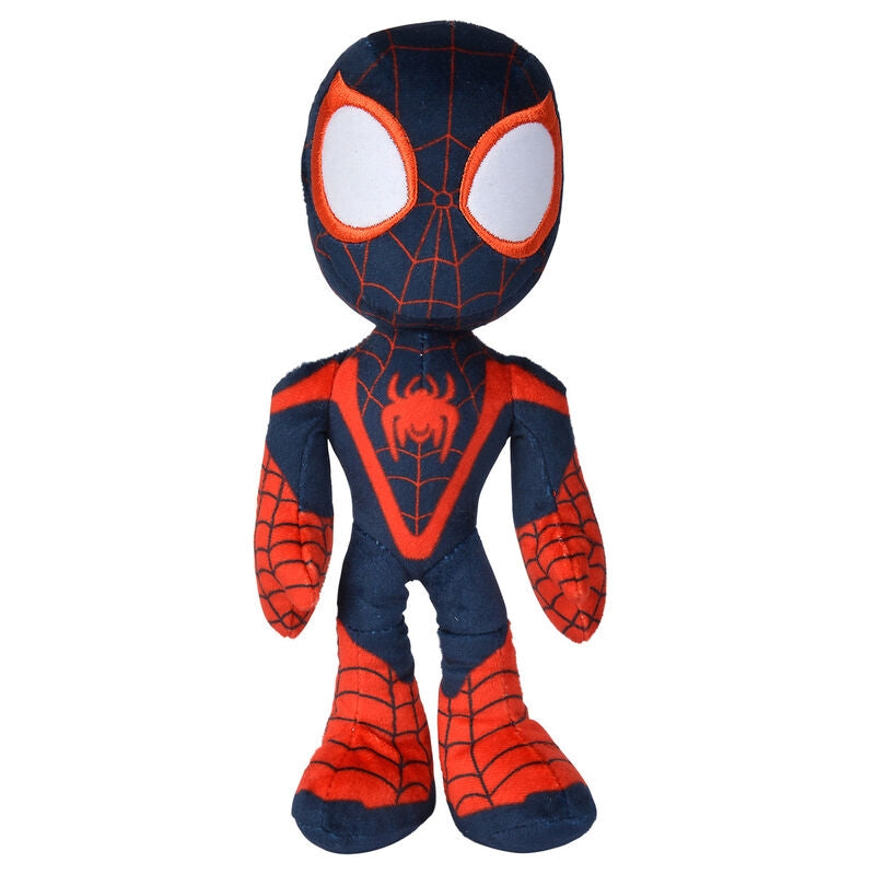 Miles Morales Spidey plyschleksak, 25 cm mjuk och gosig