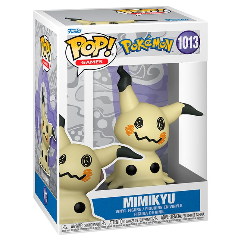 Mimikyu Pokémon-figur, samlarleksak, 4-tumsstorlek