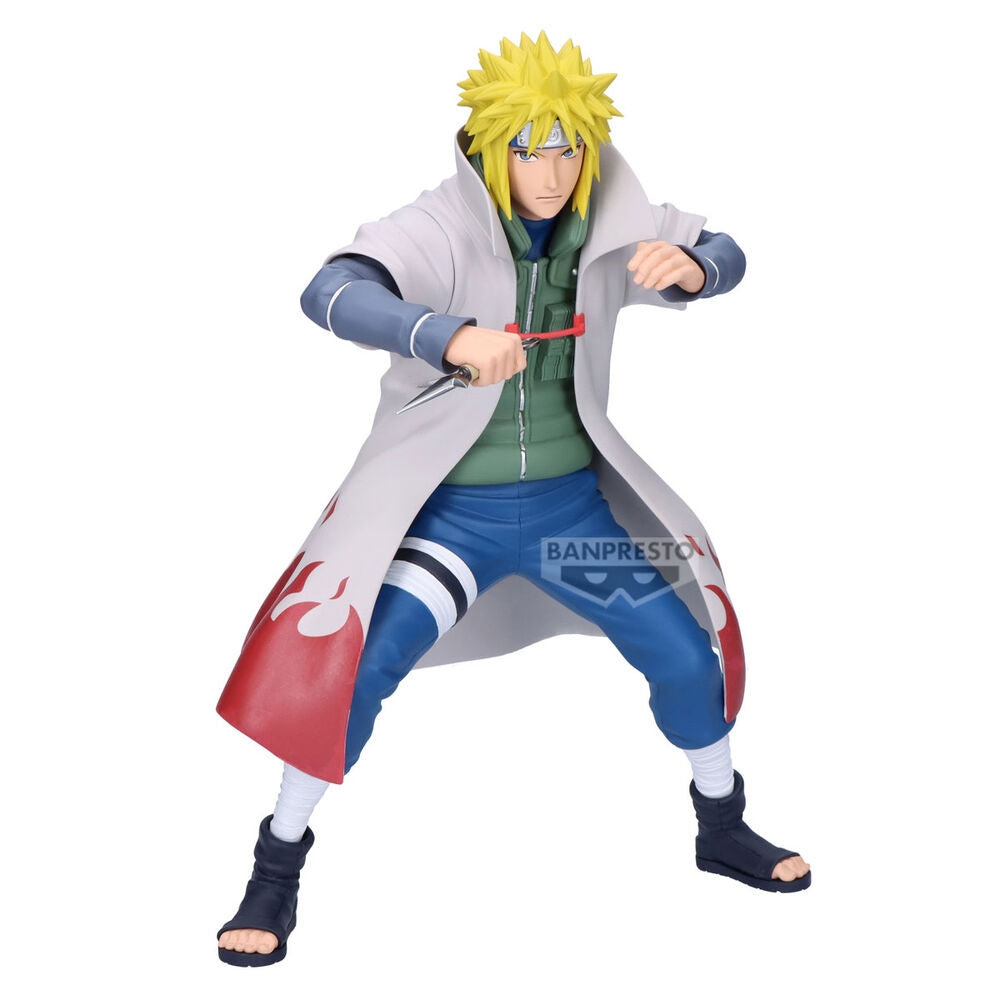 Minato Namikaze Grandista Figur 23cm - Naruto Shippuden Samlarobjekt