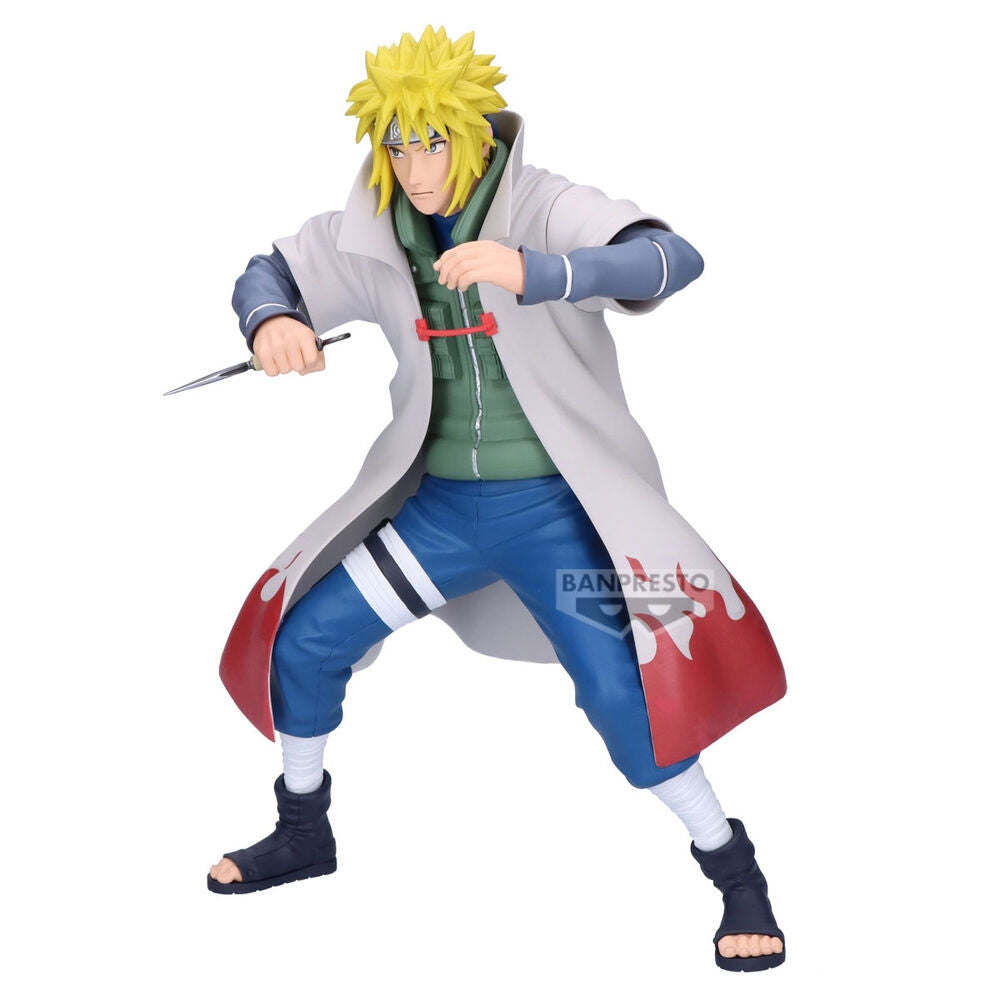 Minato Namikaze Grandista Figur 23cm - Naruto Shippuden Samlarobjekt