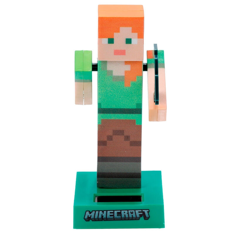 Minecraft Alex Solar Doll - miljövänlig, interaktiv leksak