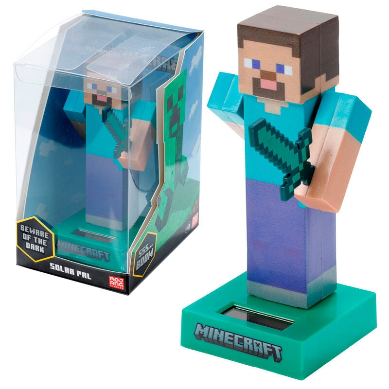 Minecraft Steve Actionfigur, 7-tums samlarleksak