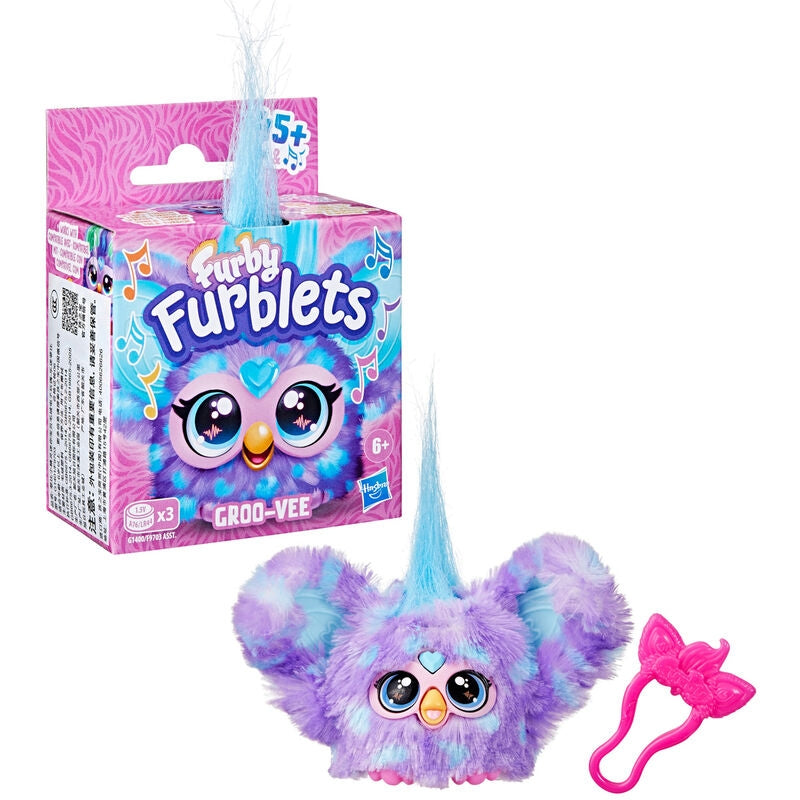 Mini Furby Toy - Interaktiv, batteridriven, rolig för barn