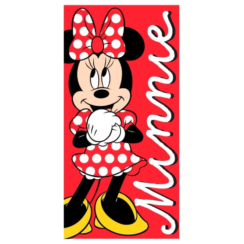 Minnie Mouse Cotton Beach Handduk för barn, snabbtorkande design