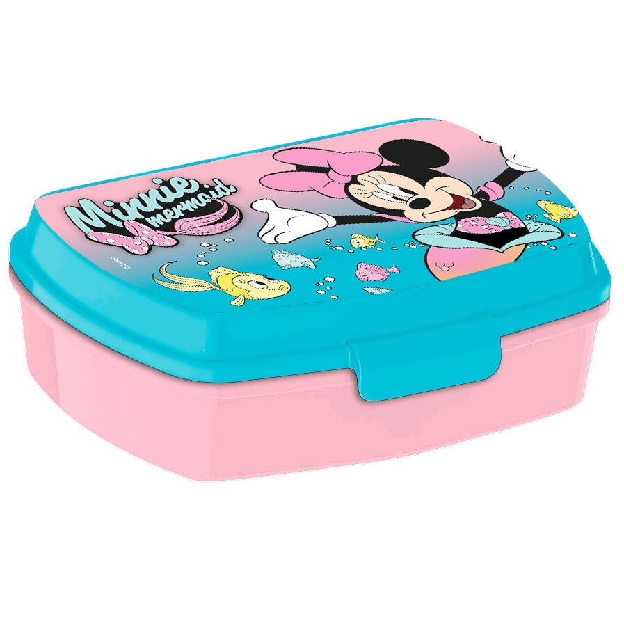 Minnie Mouse Lunchbox och 500 ml aluminiumflaskset