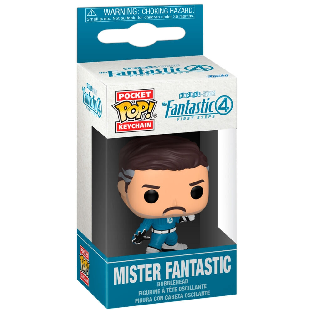Mister Fantastic Pocket POP-nyckelring - Marvel Collectible Figure