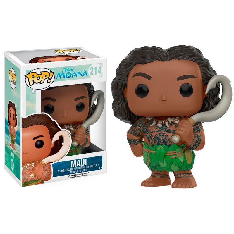 Moana och Maui popfigurer – samlarleksaker i vinyl