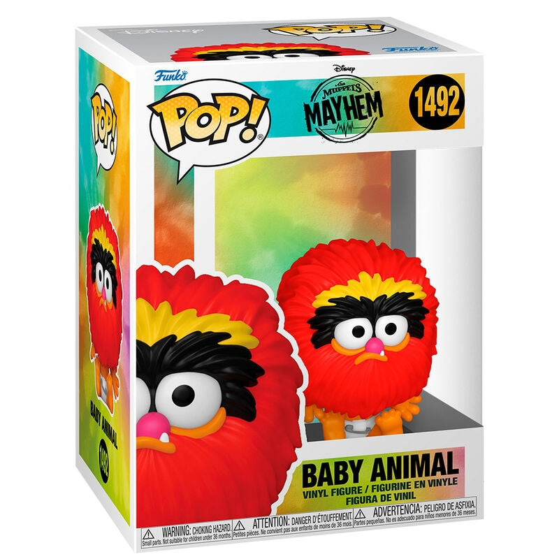 Muppet Baby Animal Plyschleksak, mjuk och gosig, 12 tum