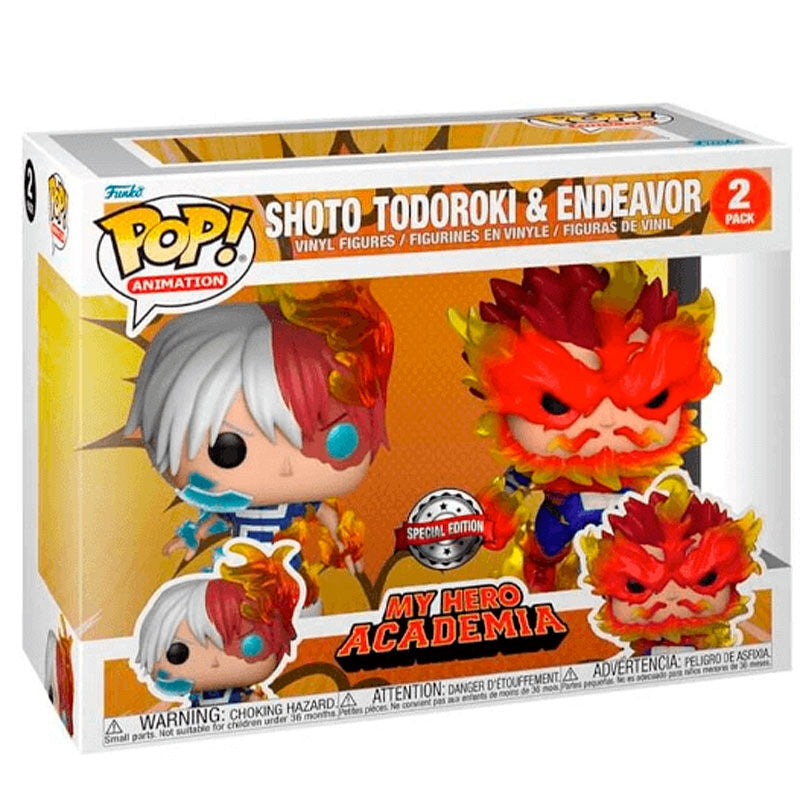 My Hero Academia Shoto Todoroki & Endeavour Exklusivt POP-paket
