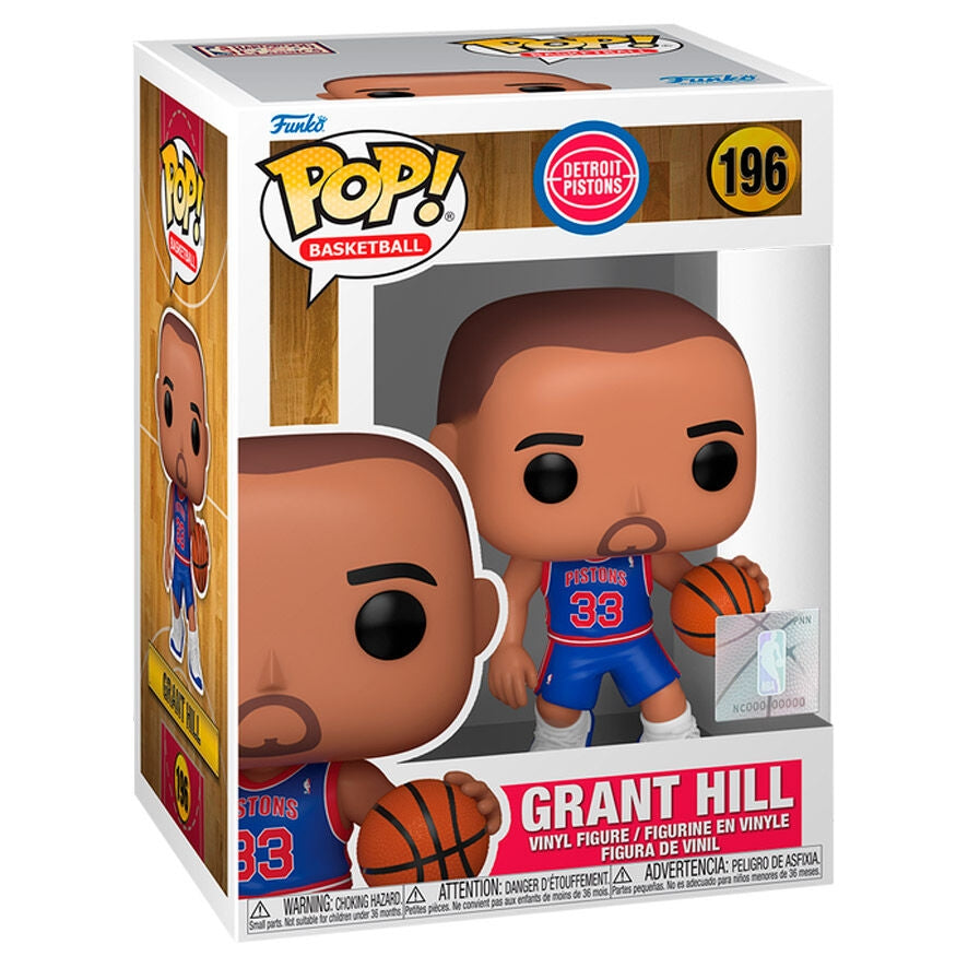 NBA Detroit Pistons Grant Hill-figur, 6-tums samlarleksak