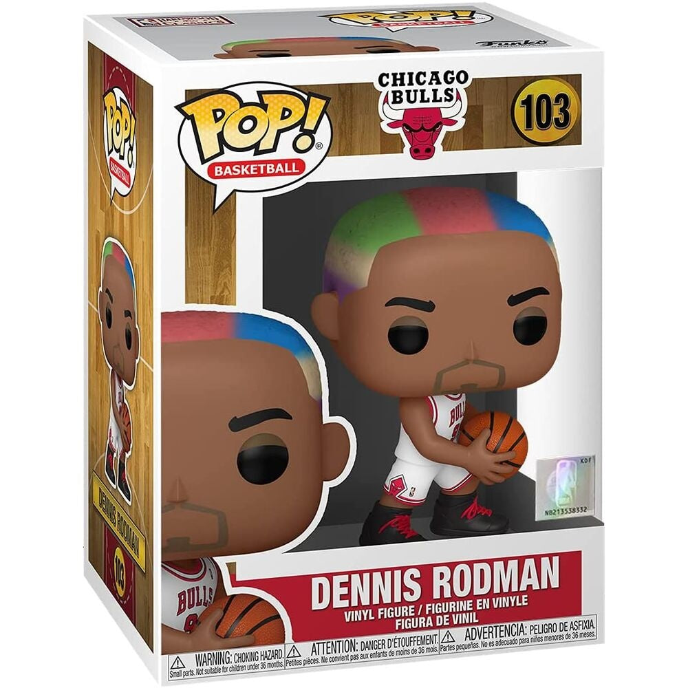 NBA Legends Dennis Rodman Bulls hemmatröja, storlek Large