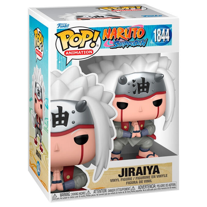 Naruto Shippuden Jiraiya POP-figur, samlarleksak, 4-tum