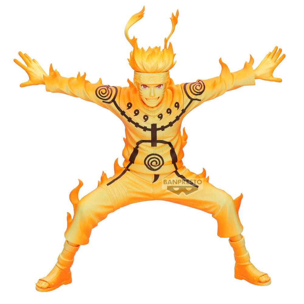 Naruto Uzumaki Grandista figur 21 cm, samlarbar Anime-leksak