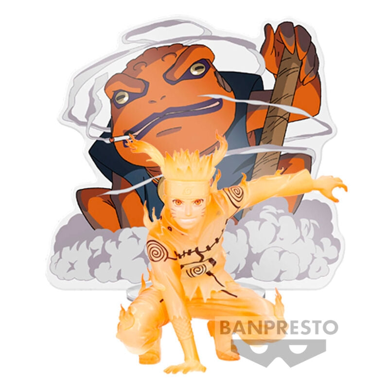 Naruto Uzumaki figur 9 cm - Samlarleksak för panelglasögon