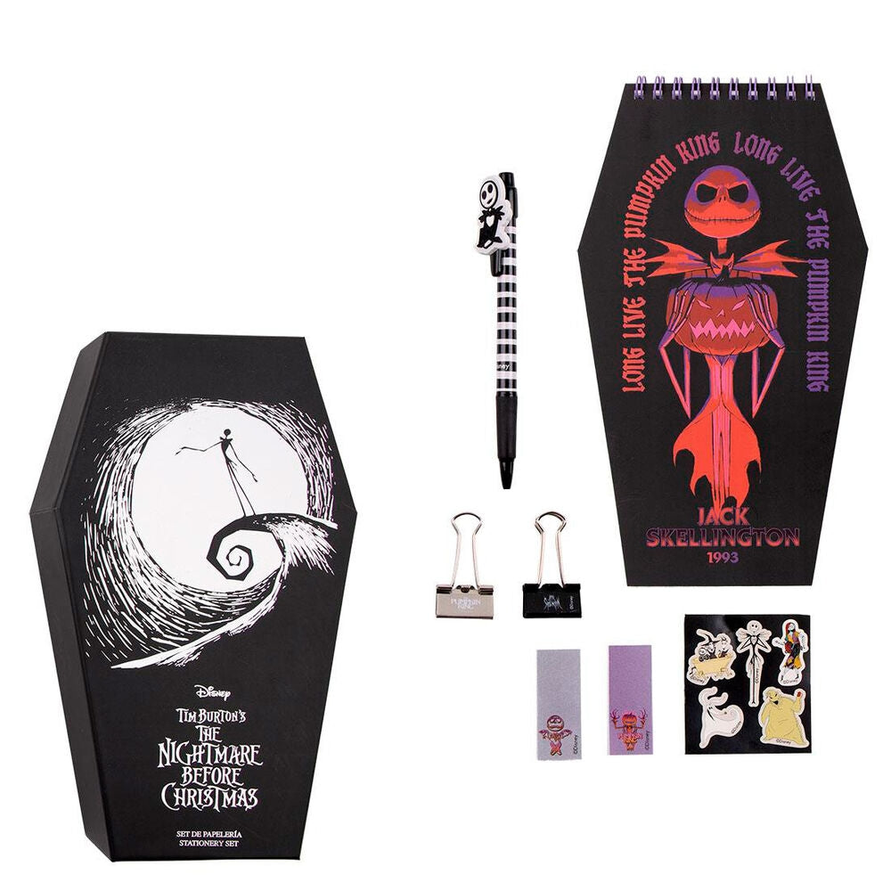 Nightmare Before Christmas brevpappersset, 10-delad samling