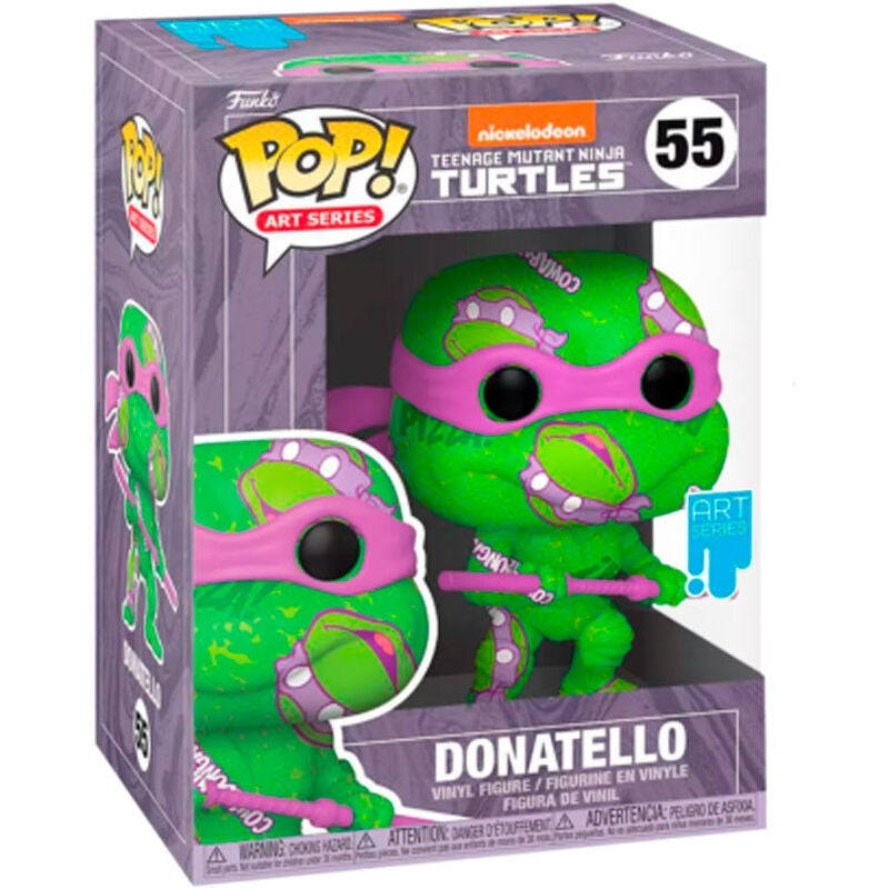 Ninja Turtles Donatello figur med exklusivt fodral