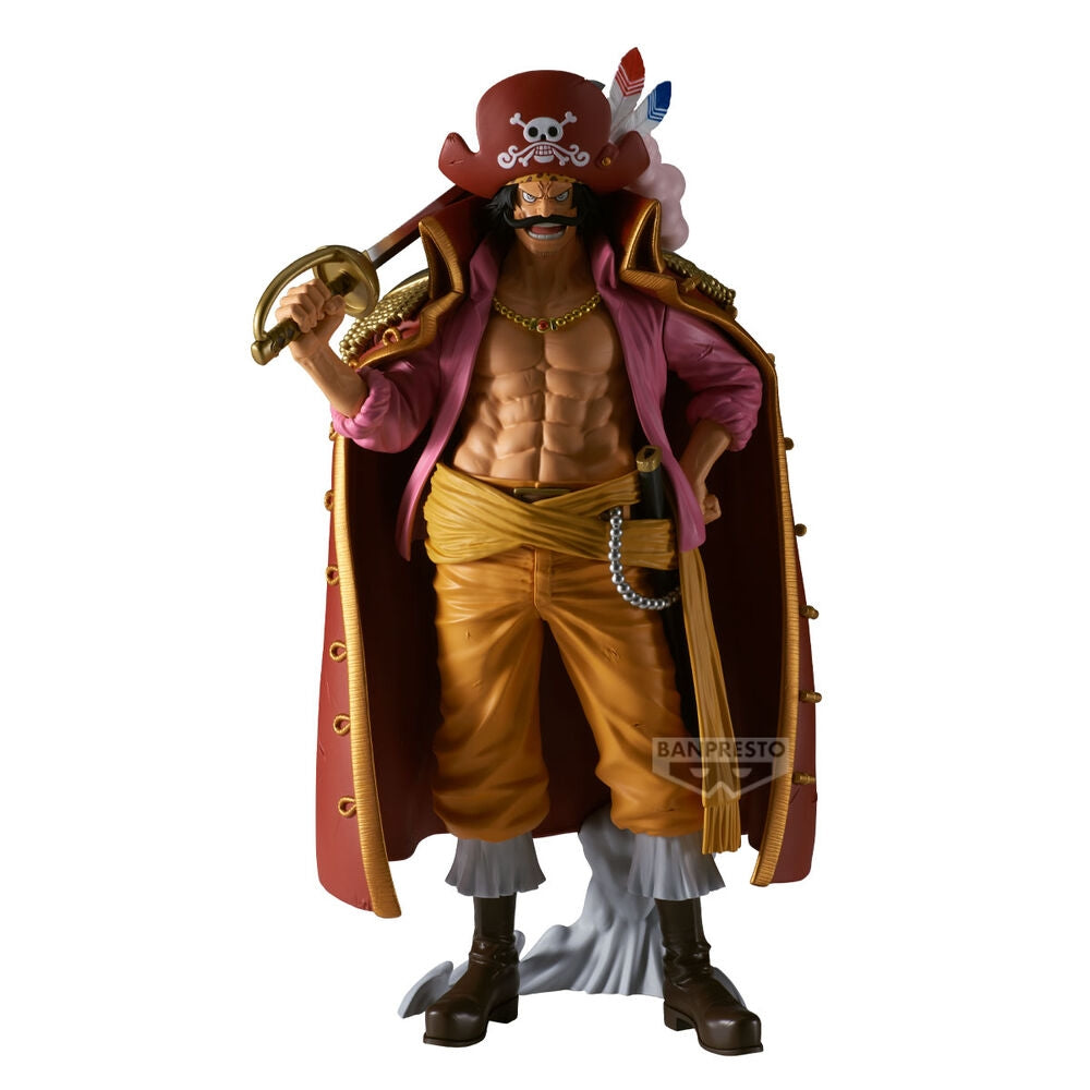 One Piece Anime Figur, Gol D. Roger, 30 cm samlarobjekt