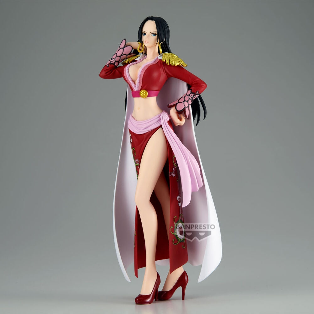 One Piece Boa Hancock-figur, 22 cm, glitter och glamorös design