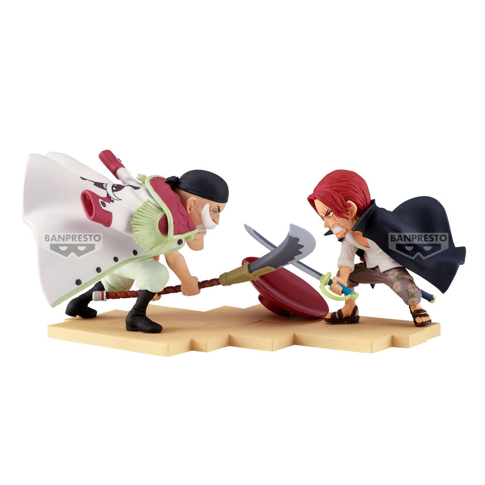 One Piece Collectible Figur: Edward Newgate vs Shanks, 13 cm