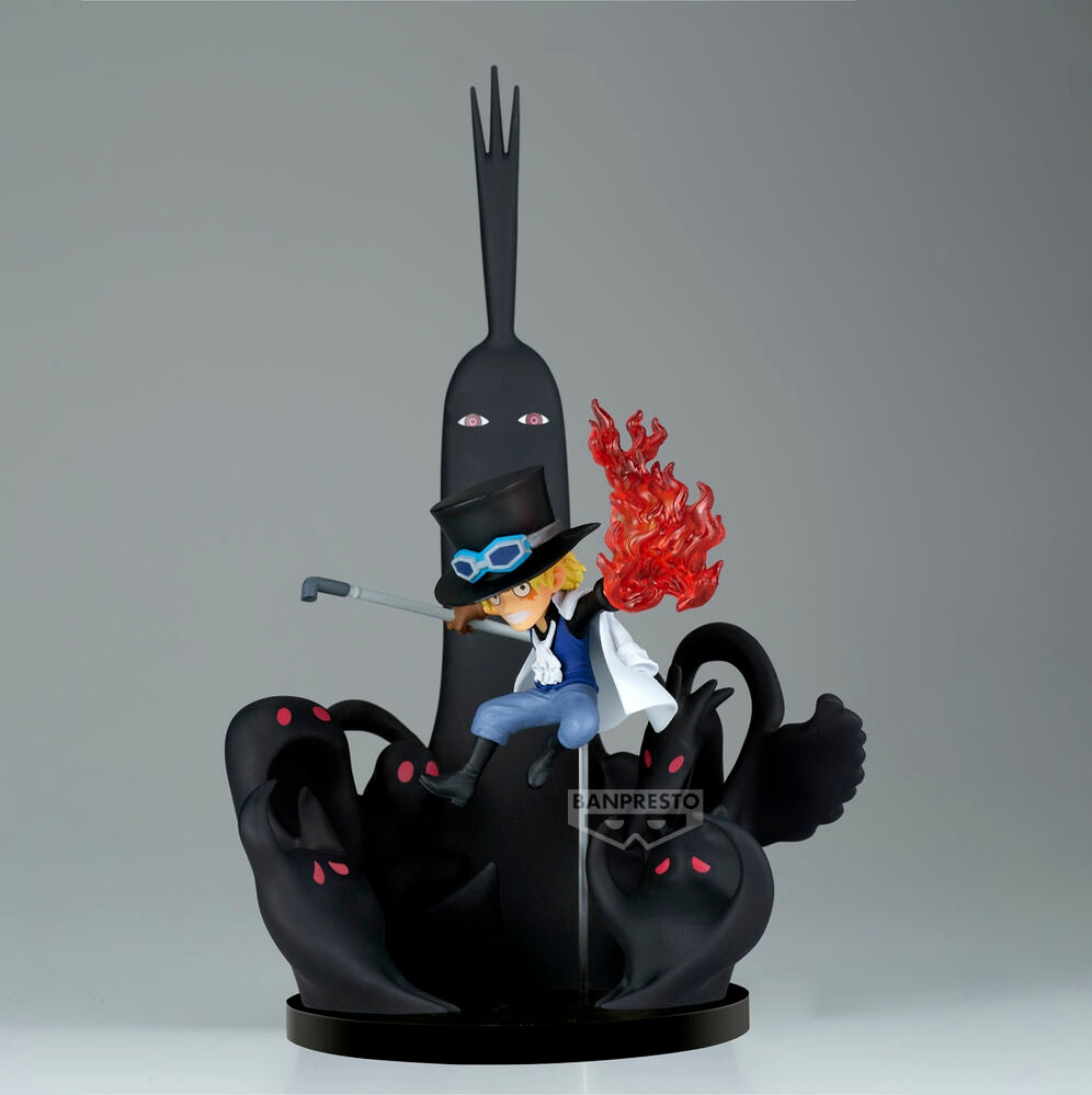 One Piece Collectible Figur Set: Sabo & Five Elders, 14 cm