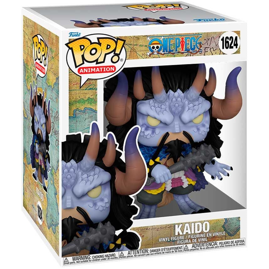 One Piece Kaido-figur - Samlarleksak, 7 tum