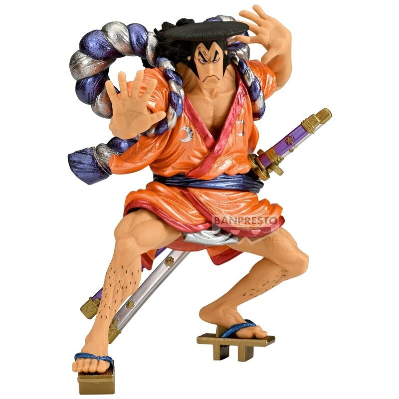 One Piece Kouzuki Oden 17 cm Battle Record Figur
