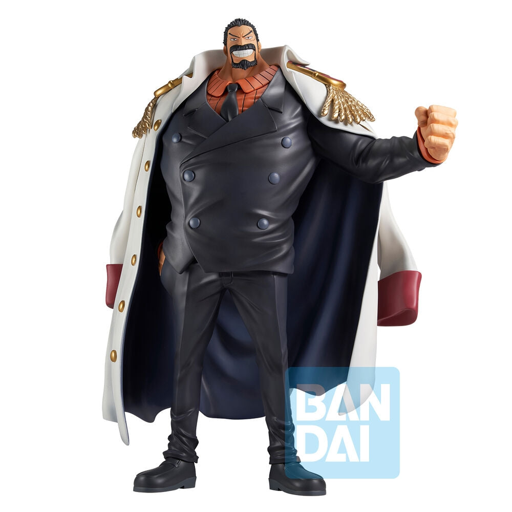 One Piece Monkey D. Garp Figur, 25 cm, Ichibansho samlarobjekt