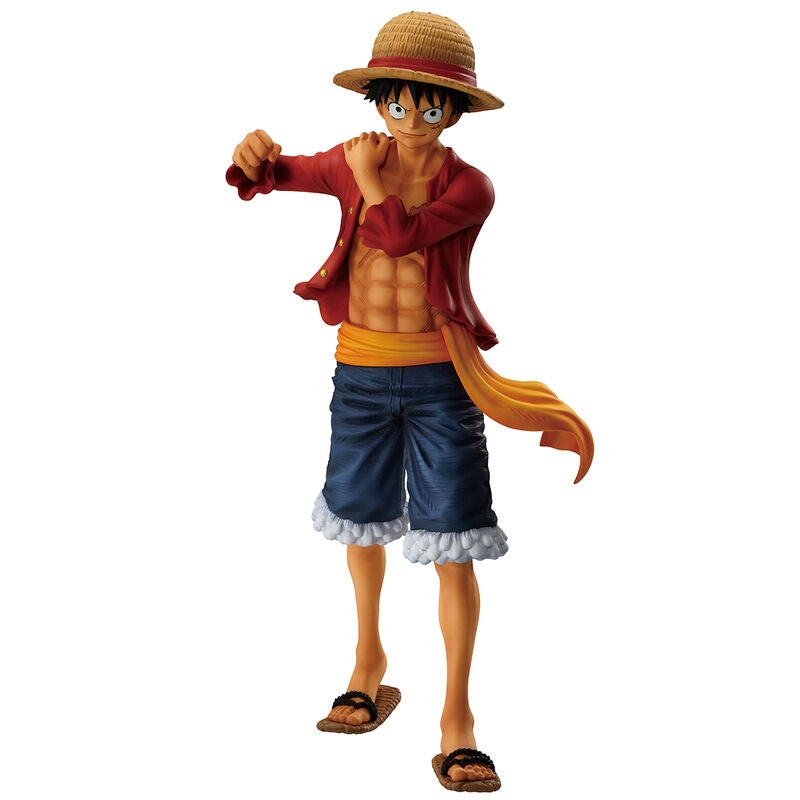 One Piece Monkey D. Luffy Ichibansho figur, 24 cm samlarobjekt