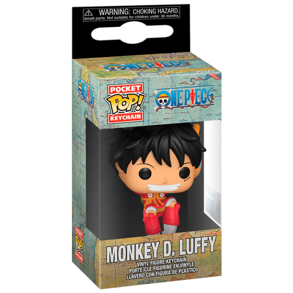 One Piece Monkey D. Luffy POP-nyckelring, samlarfigur