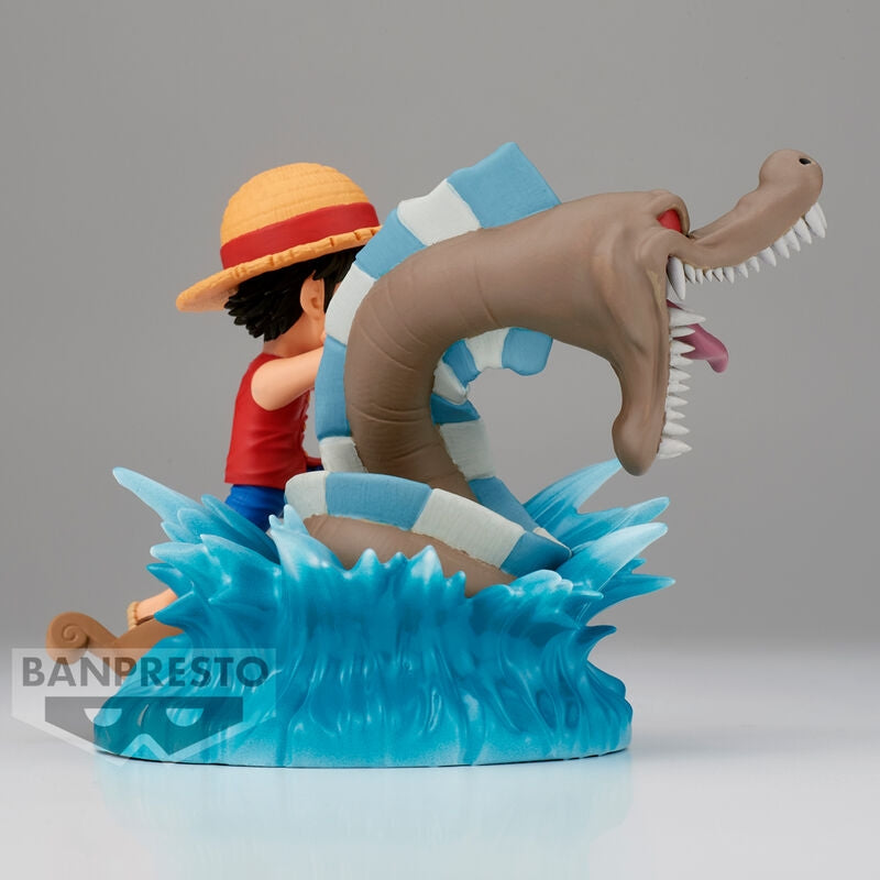 One Piece Monkey D. Luffy vs Local Sea Figure, 7 cm