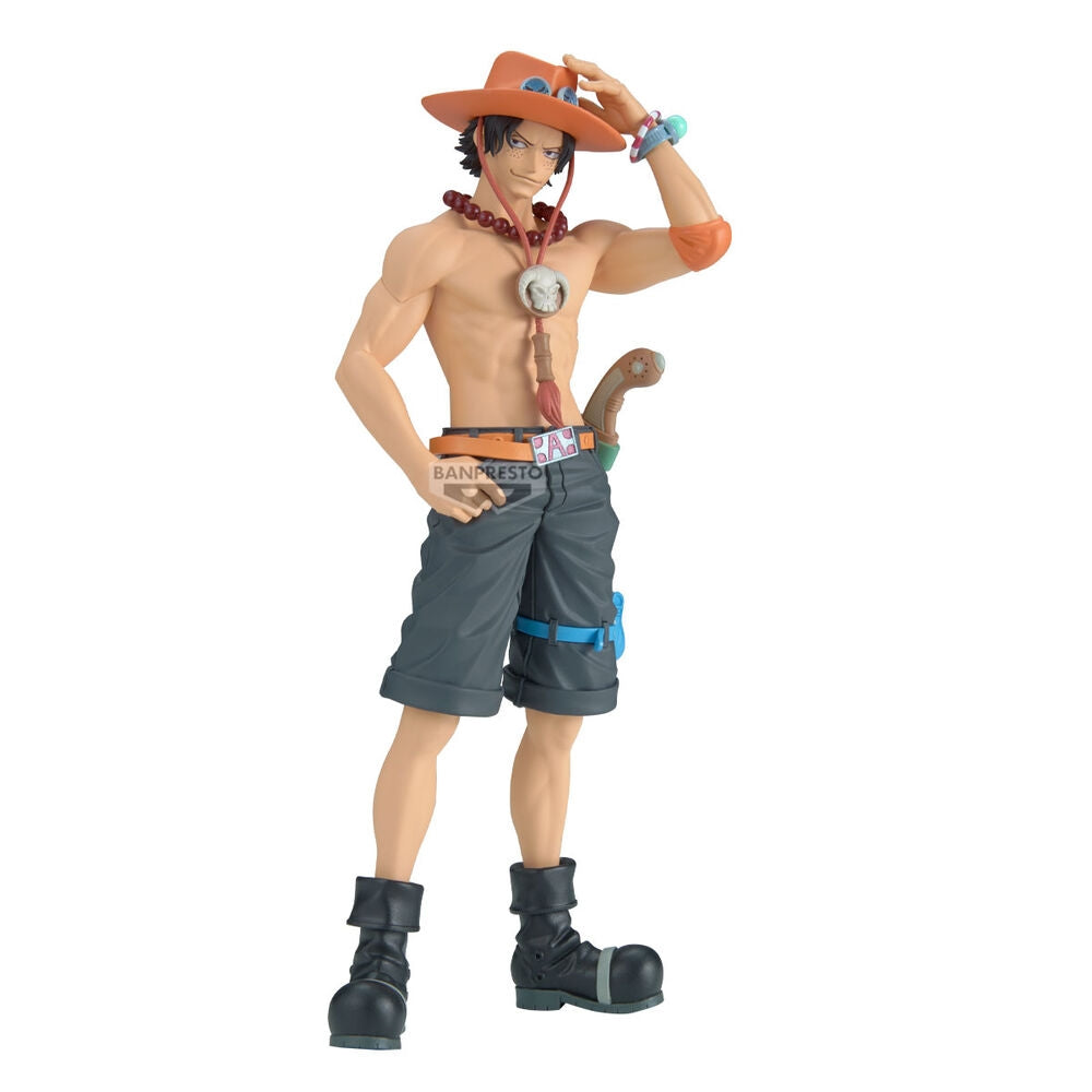 One Piece Portgas D. Ace DXF-figur, 20 cm samlarobjekt