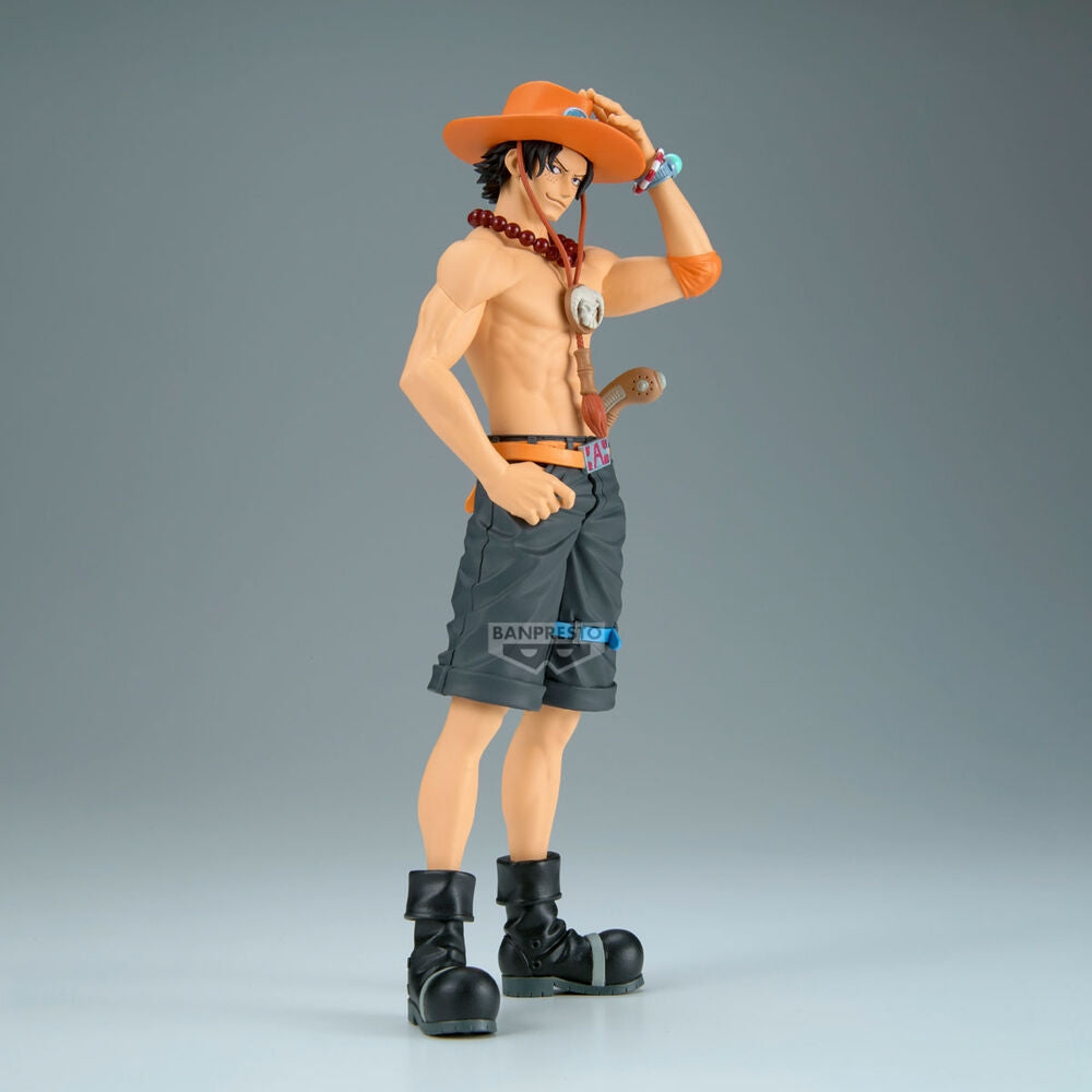 One Piece Portgas D. Ace DXF-figur, 20 cm samlarobjekt