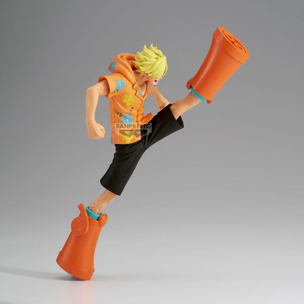 One Piece Sanji Battle Record Figur 21 cm Samlarleksak