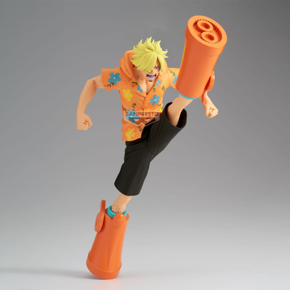 One Piece Sanji Battle Record Figur 21 cm Samlarleksak