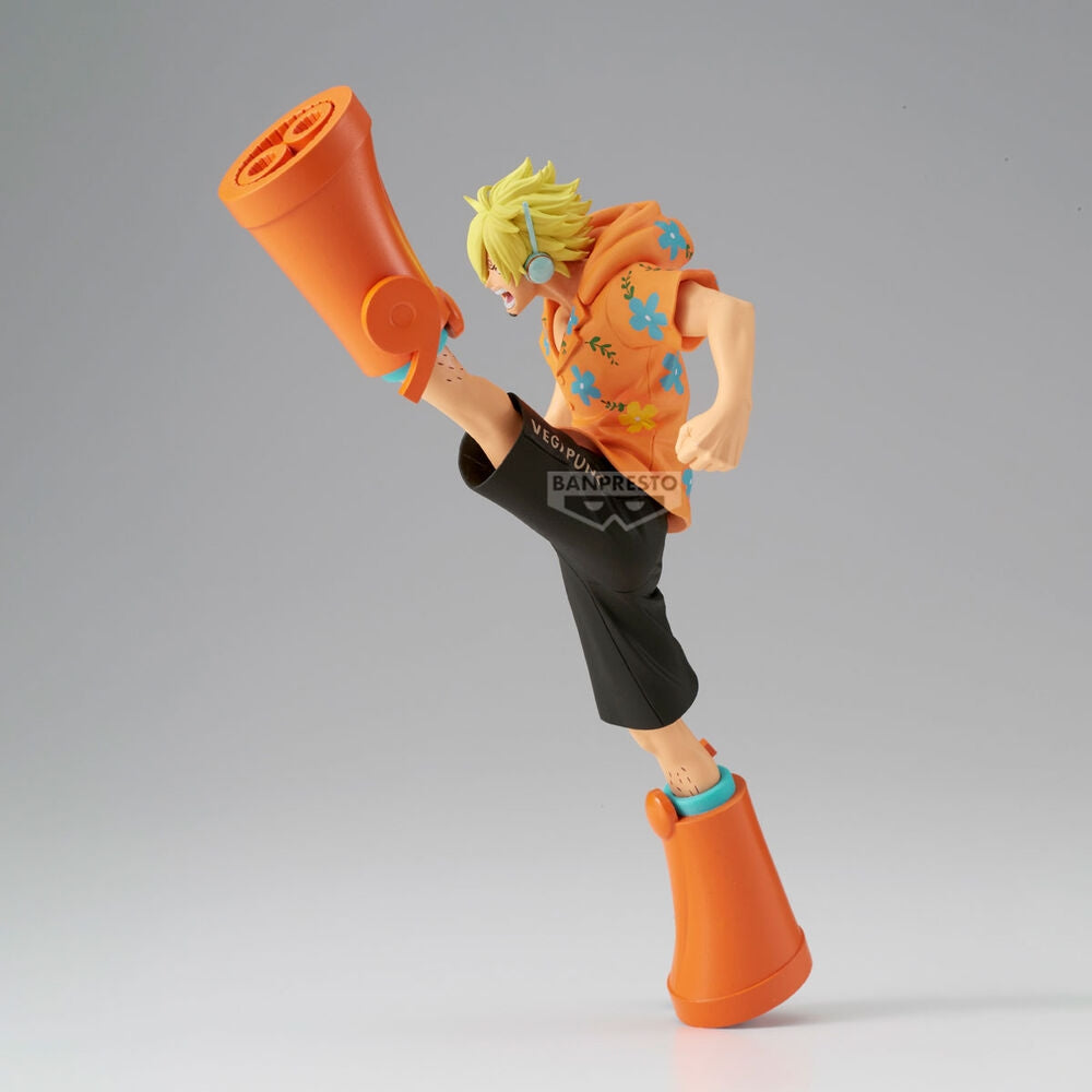 One Piece Sanji Battle Record Figur 21 cm Samlarleksak