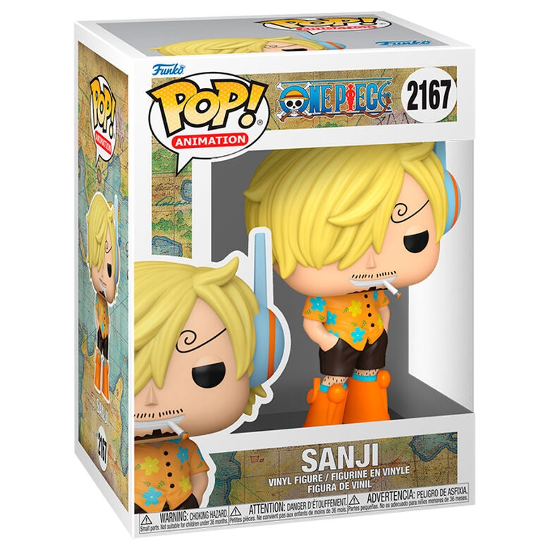 One Piece Sanji-figur - Samlarleksak, 6 tum hög