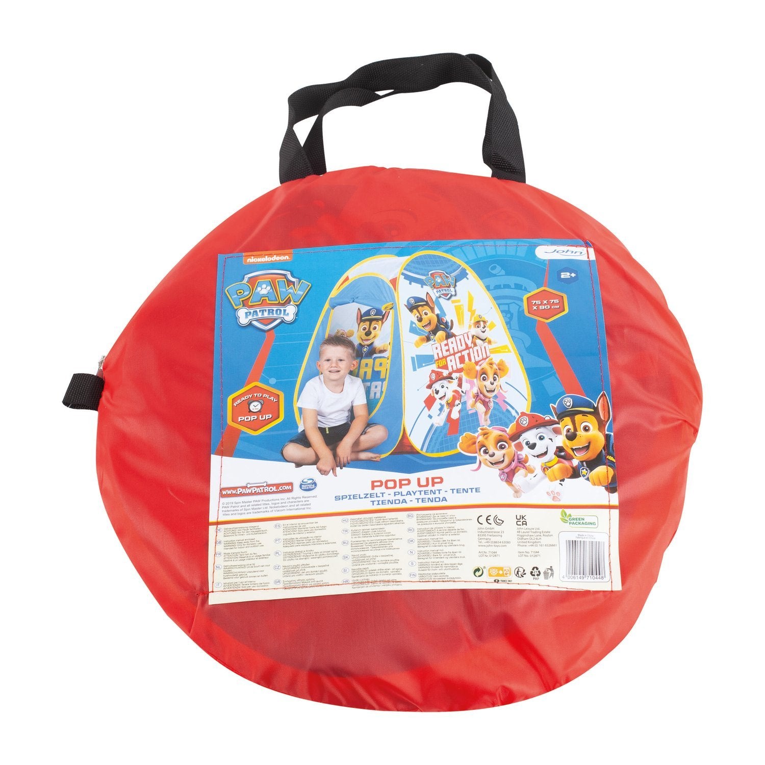 Paw Patrol Pop Up Telt I Bag