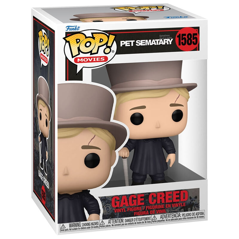 Pet Sematary Gage Creed-figur, samlarleksak, 6-tums